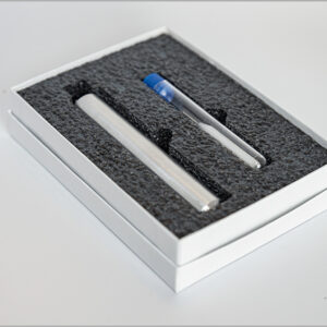 QUICR implant cementer kit in its case